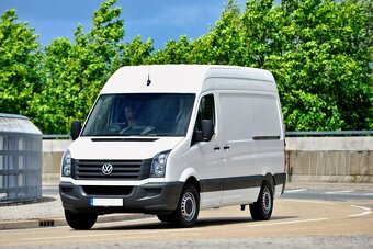 Prenájom VW Crafter skriňová dodávka | 3-miestna, ložná ploc - 2