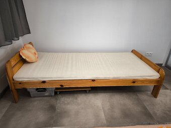 Posteľ borovica 90cm - 2