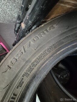 Ponúkam Pneumatiky 165/70 R14 letné Nové - 2