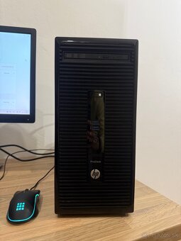 Pc zostava HP ProDesk, i5, ssd, Win 11, Monitor - 2