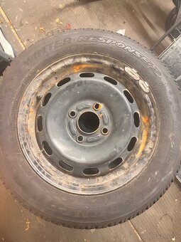 Predam pneumatiky 4ks - Dunlop Winter response 175/65R14 - 2