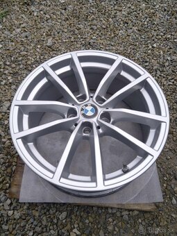17" alu BMW 5 x 112 + TPMS originál TOP stav + zimné pneu - 2