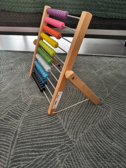 Počítadlo drevené, zn Ikea - 2