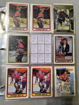 Hokejové kartičky - Patrick Roy 1 - 2