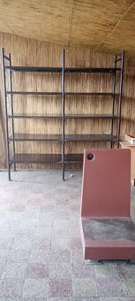 Predám oceľový  regál - 2