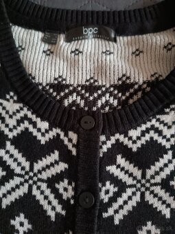 Vianočný sveter čierny - 2