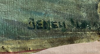 Jenen - maľba na plátne bez rámu - 2