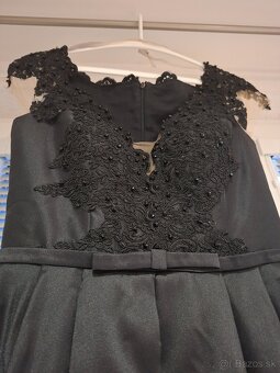 Cierne spolocenske saty - 2