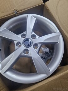 Elektrony 5x112 R16 OE Audi sada + Goodyea 205/55 R16r - 2