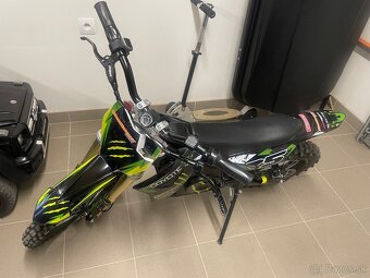 MiniRocket elektrická motorka Coyote 1300W zelená - 2