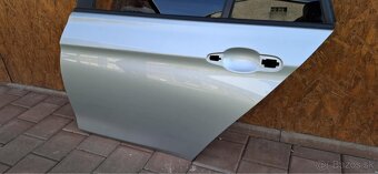 Ľavé zadné dvere BMW f31 facelift sivá metalíza - 2