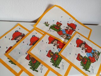 Retro obrusy 14 ks a 1 prestieranie spolu len 5 e - 2