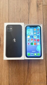 Iphone 11, 128 GB, čierna farba - 2