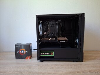 Herný pc 6jadro Ryzen 5 5500 3,60ghz/16GB/NVME/RX6600 8GB - 2
