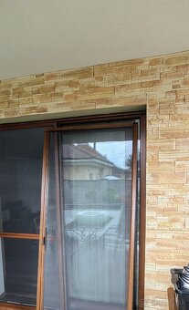 Rolovacia sieťka na hmyz na francúzske (balkónové) dvere - 2