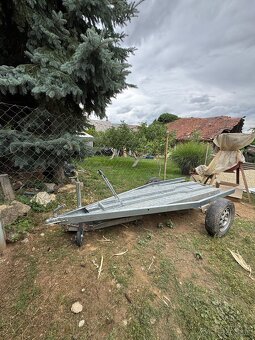 Prívesný vozík na motorku - 2