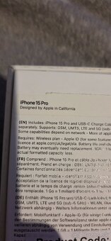 iPhone 15 pro 128GB Black Titanium - 2
