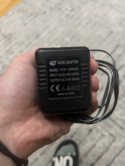 Nabíjací adaptér 9,6V 450mA, malý konektor, ACM, Airsoft - 2