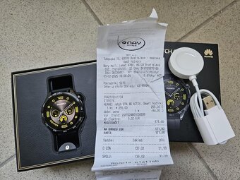 Huawei Watch GT 4 46mm black, ako nove, v zaruke NAY do 2/27 - 2
