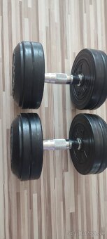 Jednoručky FIT PLUS 20kg - 2