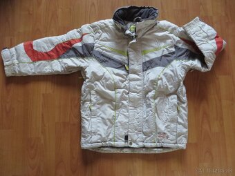 Komplet - bunda + otepľovačky - veľ. 146, BRUGI - 2