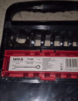 Predám sadu kľúčov očkoplochých 7ks 10-19 mm račňové - 2