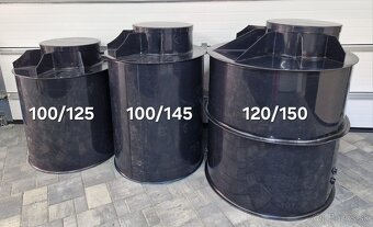 Plastová žumpa, retenčná nádrž, vodomerná šachta - 2