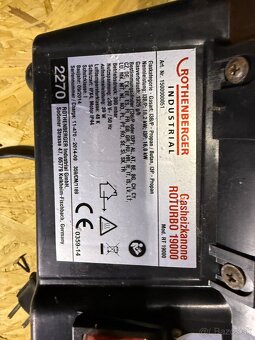 Ohrievač plynový - raketa - 2