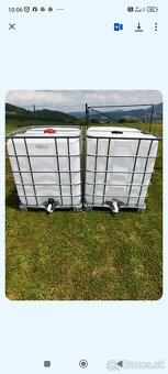 Plastová nádrž 1000L - 2