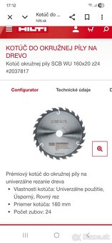 Kotúč HILTI - 2