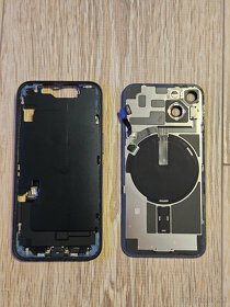 iPhone 14 stredový ram + zadné sklo - čierny - 2