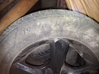 Predám elektróny,letné pneumatiky 195/65 R15 - 2
