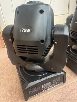 4ks MINI LED SPOT MOVING HEAD 75W len za 490,00€ - 2