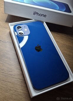 IPhone 12 64GB Blue – NOVÁ BAT.100%+ príslušenstvo ZADARMO - 2