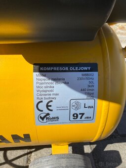 Kompresor HURAGAN M88002 - 2