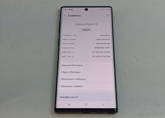 Samsung Galaxy Note10 8/256gb black s nabíjačkou - 2