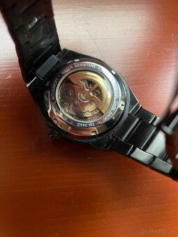 Na predaj elegantné mechanické hodinky Skeleton - 2