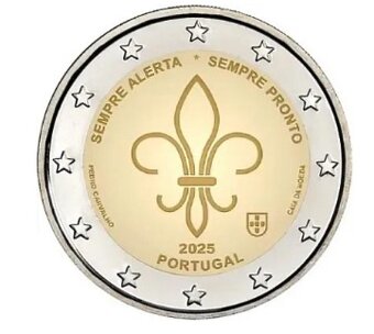 2€ Nemecko 2025-Veľká zákruta rieky Saar pri Mettlachu - 2