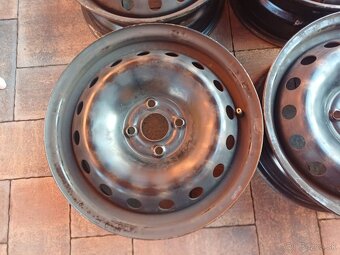 Plechové disky Fiat/Opel R15, 4x100 - 2
