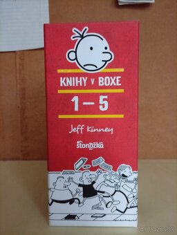 Jeff Kinney - Denník odvážneho bojka v boxe 1-5 diel - 2