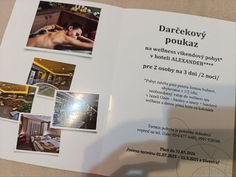 Predám poukaz na wellness pobyt v Bardejovských kúpeľoch - 2