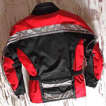 Moto Oblečenie Padama + chrbtový protektor Jaffson - 2