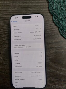 I Phone 16 pro MAX 256 - 2