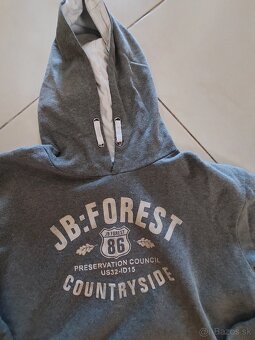 Mikina šedá 182 chlapcenska - 2