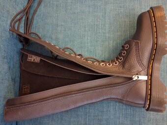 Dr.Martens vysoké kožené čizmy - 2