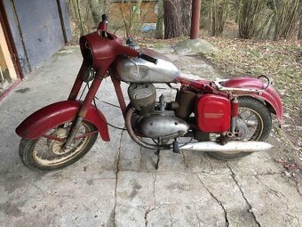 JAWA 250 s TP ŠPZ - 2