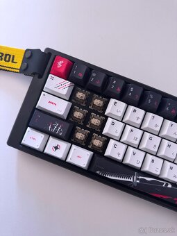 Wooting 60HE+ [Black-White/ANSI/fully modded] - 2