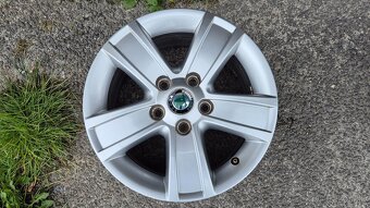 Predám elektróny originál Škoda 5x112r15 - 2
