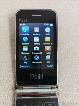 Pelitt Telefón FLEX 1 Black - 2