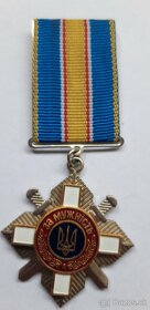 Ukrajinske vyznamenania (odznaky). - 2